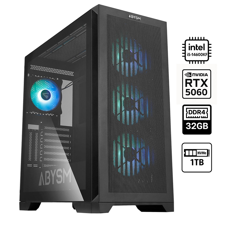 PcGaming I5 14600KF/ 32Gb Ram/ nvme 1tb/ RTX5060 / Windows 11