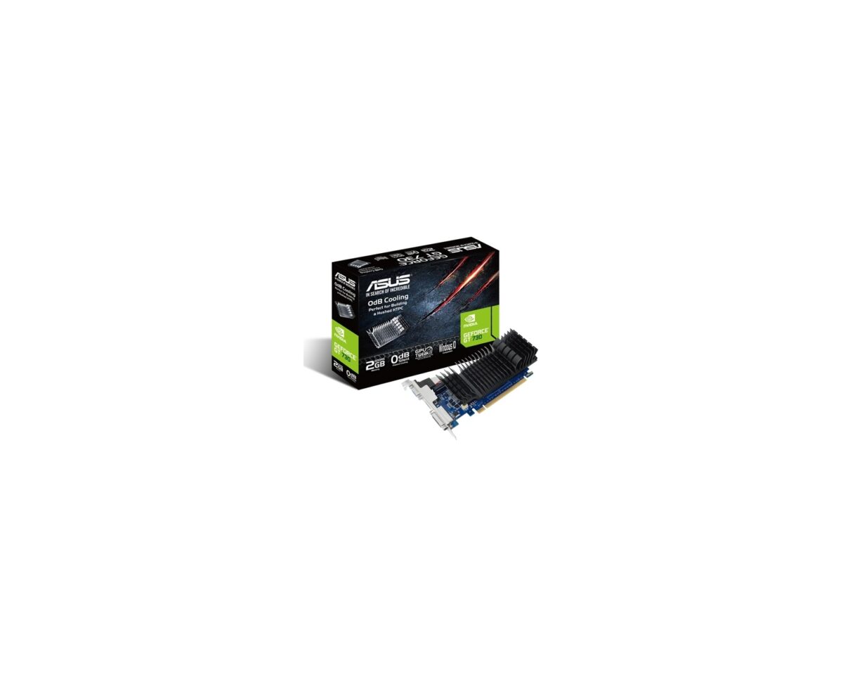 TARJETA GRAFICA ASUS GT 730 SILENT 2GB 90YV06N2-M0NA00