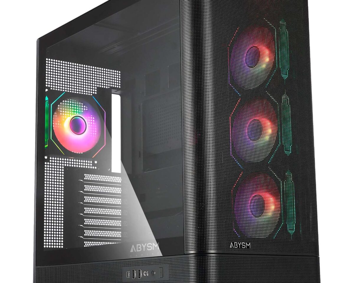 Alternative view of Caja ABYSM Danube Sava H500 II Air ARGB ATX (AB123801)