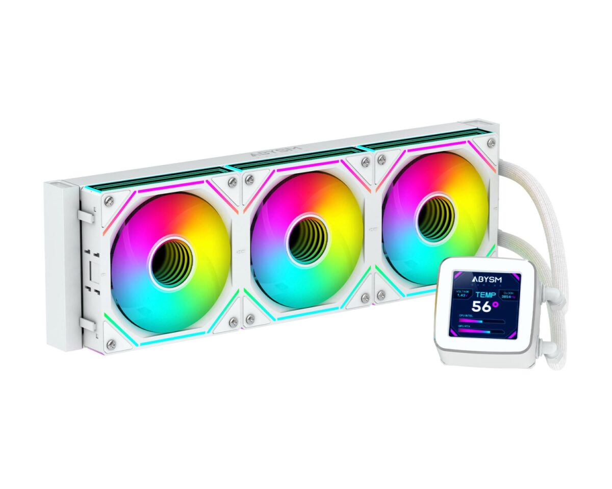 Alternative view of Ref. Líq. Abysm Oceanic LCD 3x120mm Blanca (AB336012)