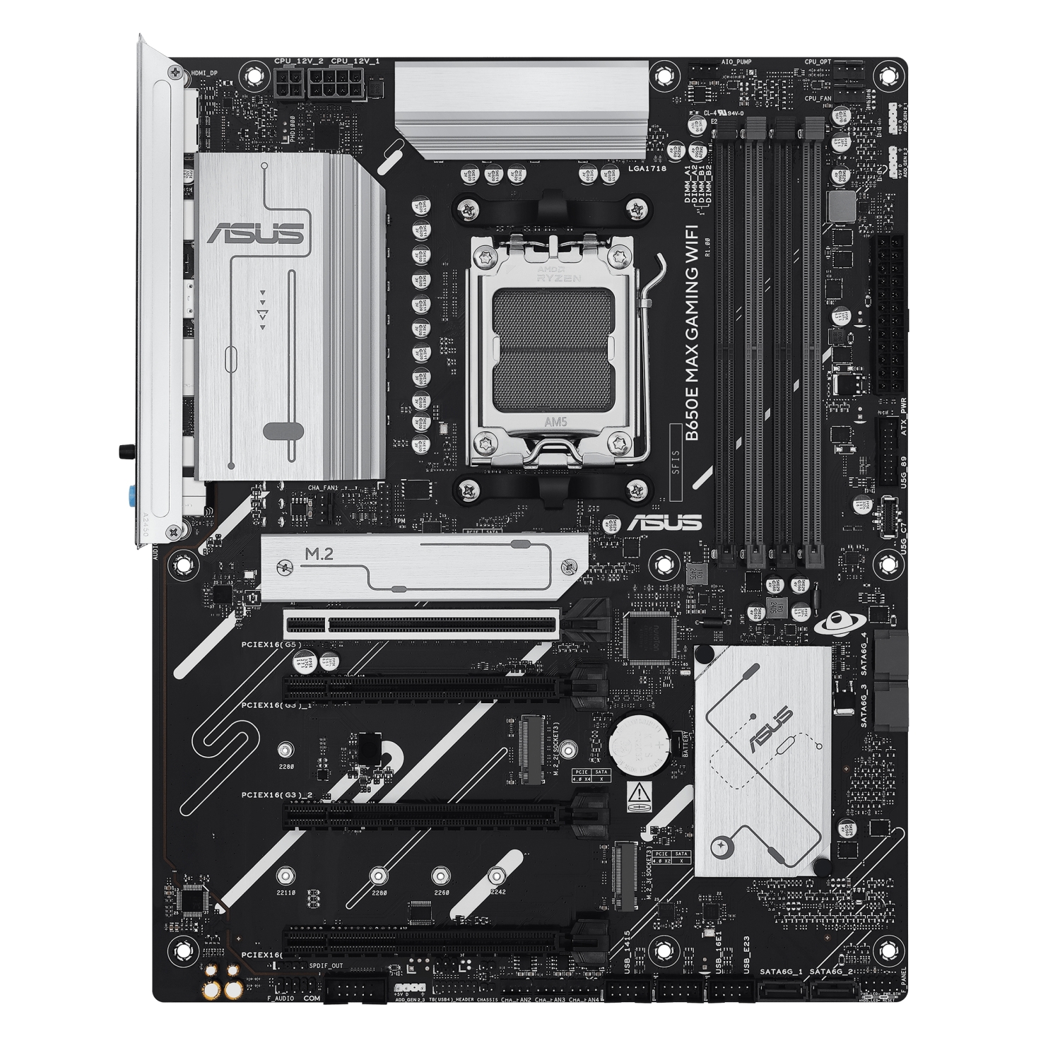 ASUS PRIME B850-PLUS WIFI: (AM5) 4DDR5 USB DP HDMI ATX - Imagen 6