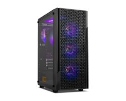 Caja Gaming NOX USB ATX mATX ITX Negra (NXINFTYBETA)