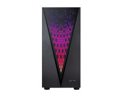 Caja Abysm Danube Kolpa ARGB ATX Negra (AB812109)