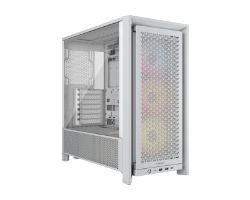 Caja Corsair FRAME 4000D RS ARGB Blanca (CC-9011297WW)
