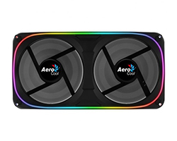 Ventilador AEROCOOL 240x120mm RGB Negro (ASTRO24)