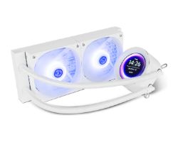 Ref. Líquida NOX X-240 LCD 240mm (NXHUMMERX240LCDWH)
