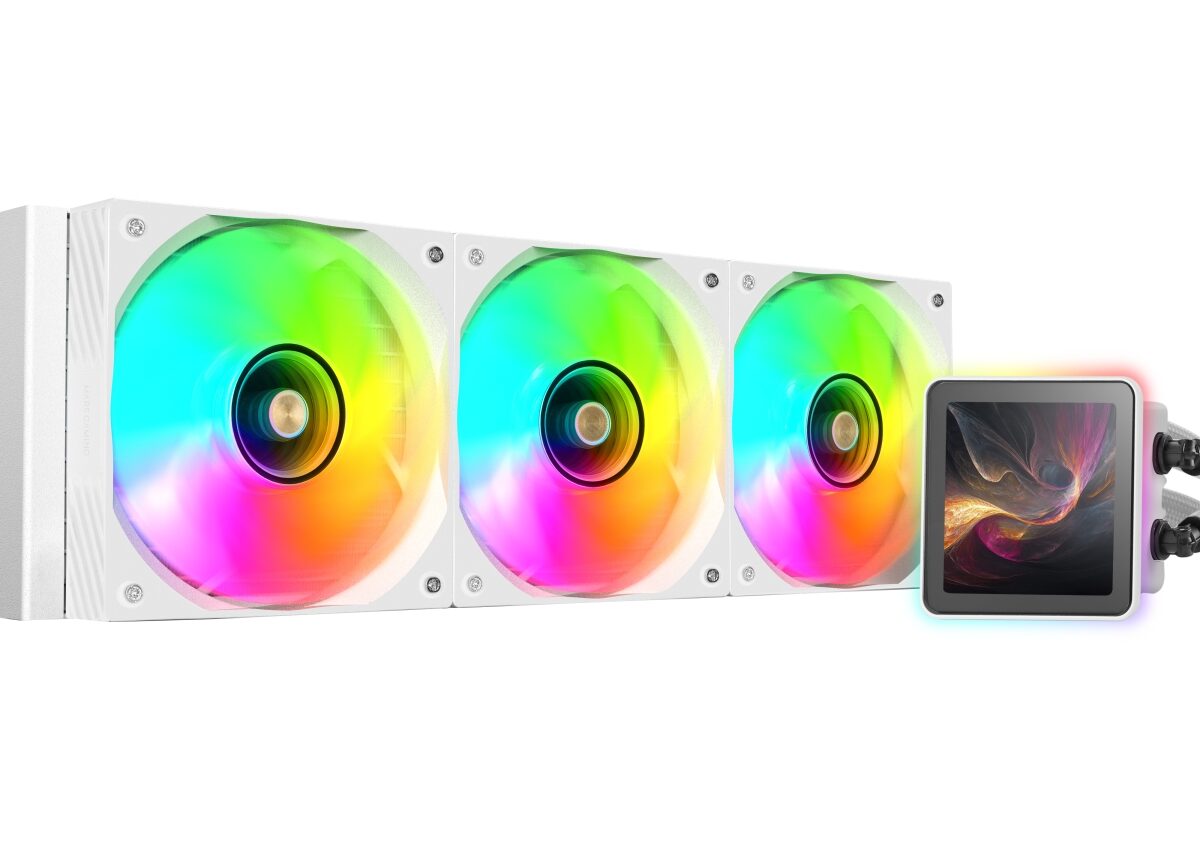 Alternative view of Ref. Líq. Mars Gaming 3x120mm Blanco (MLVISIONPRO360W)