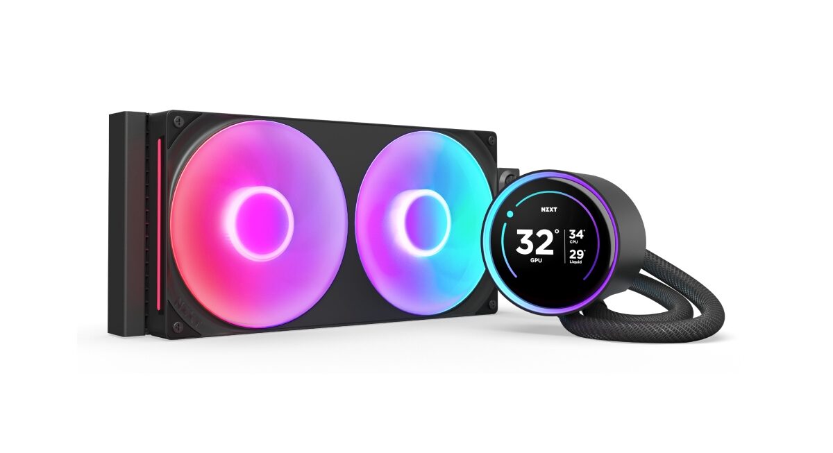 Alternative view of Ref. Líq. NZXT Kraken Elite 280 RGB Negra (RL-KR28E-B2)