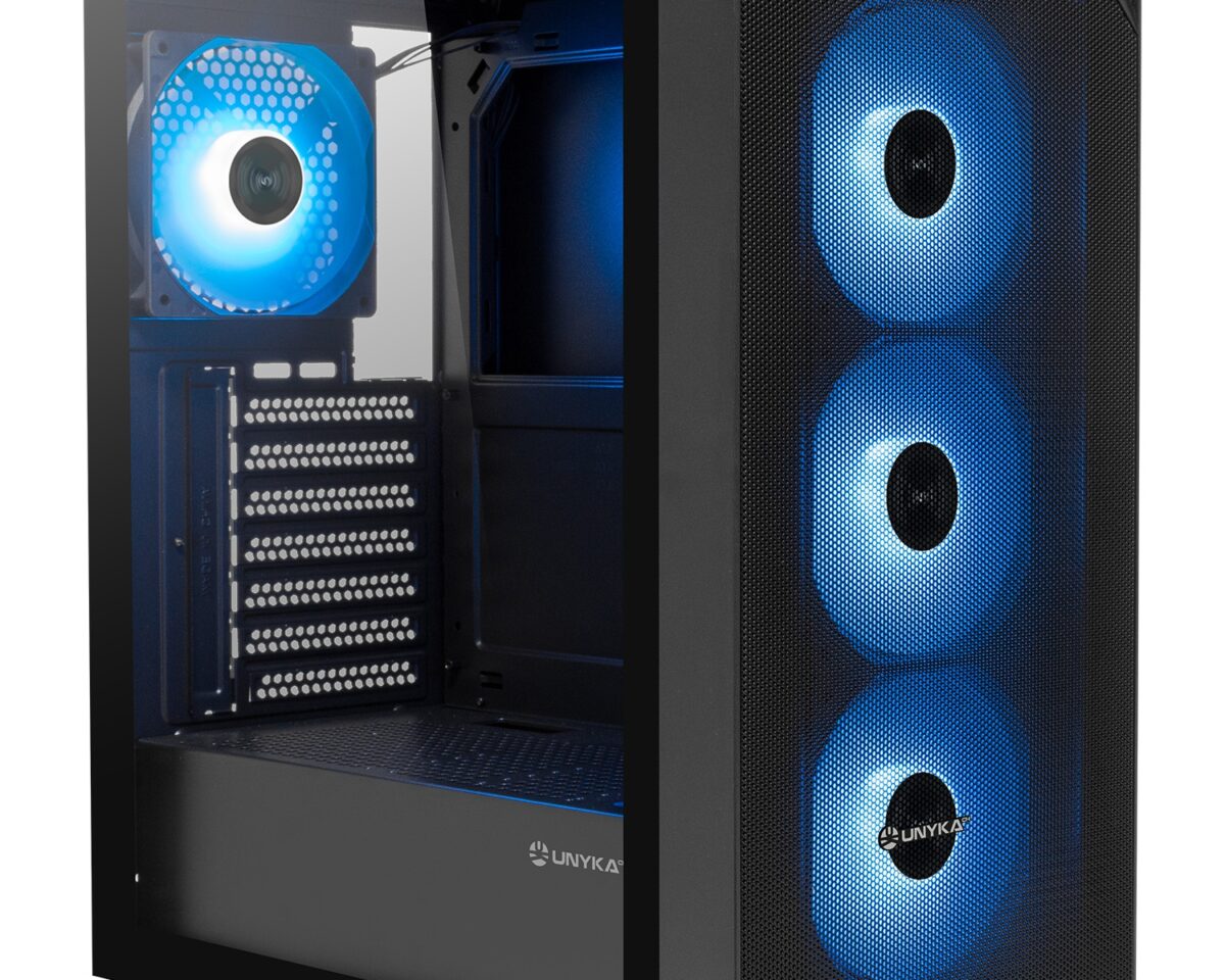 Alternative view of Caja UNYKA Revelat Mesh Compact Edition ATX (UK121805)