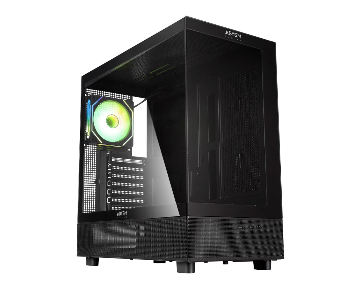 Alternative view of Caja Abysm Danube Sava H400 ATX mATX Negra (AB123014)