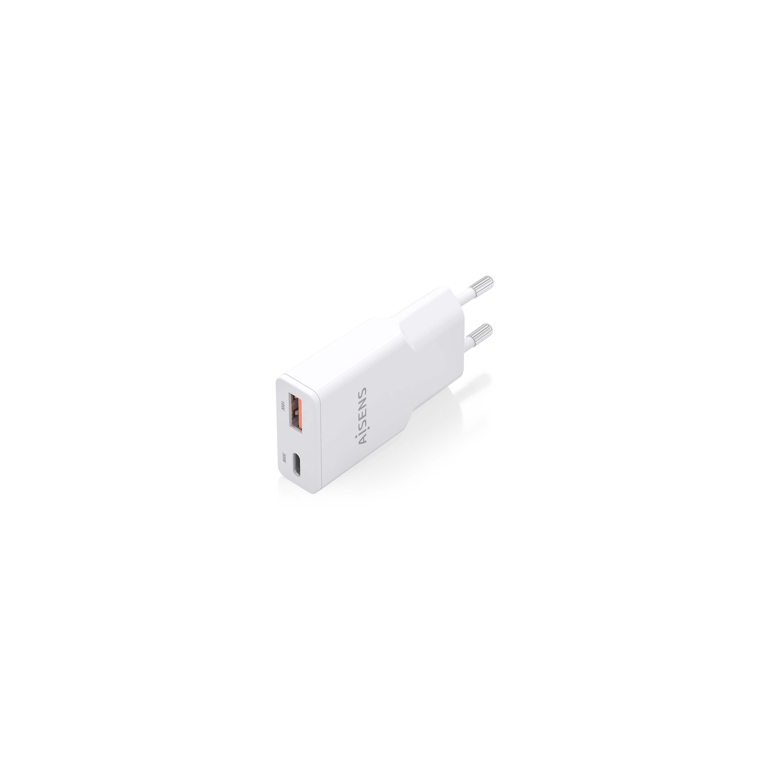 Cargador Pared AISENS USB-A USB-C 30W (ASCH-30W2P046-W) - Imagen 3