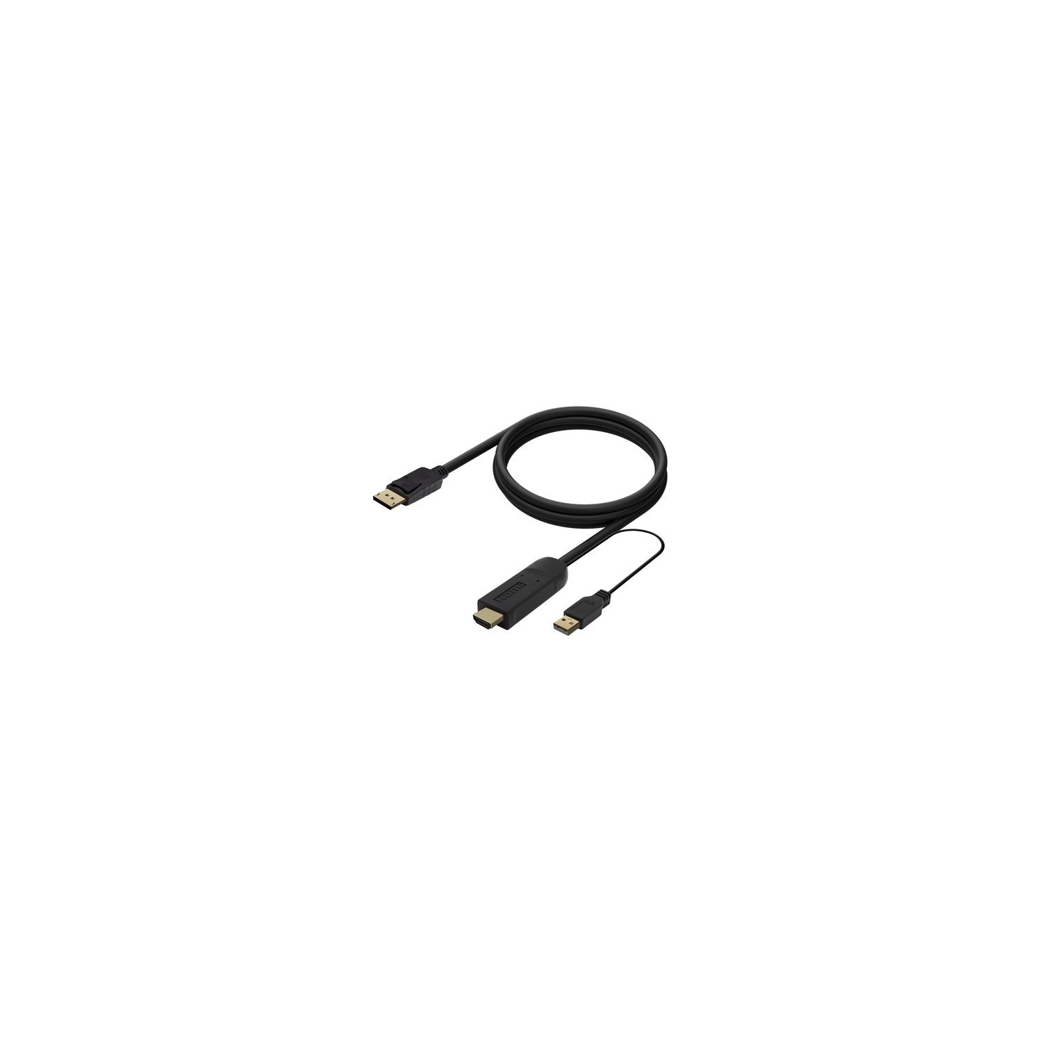 Adaptador AISENS HDMI/M a USB-A/M+DP/M 1.8m (A122-0641) - Imagen 3