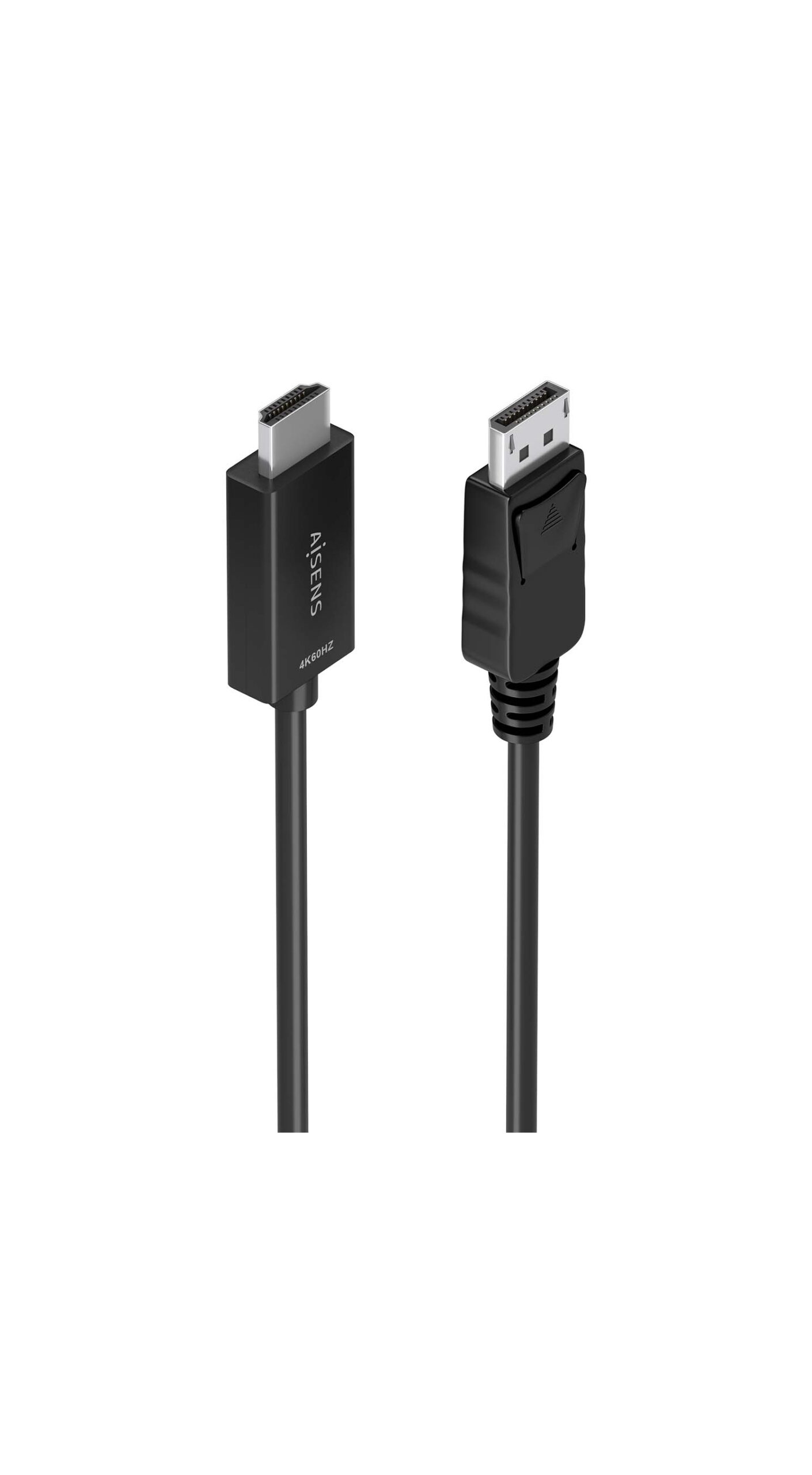 Cable AISENS DP/M a HDMI/M 0.6m Negro (A125-0891) - Imagen 2