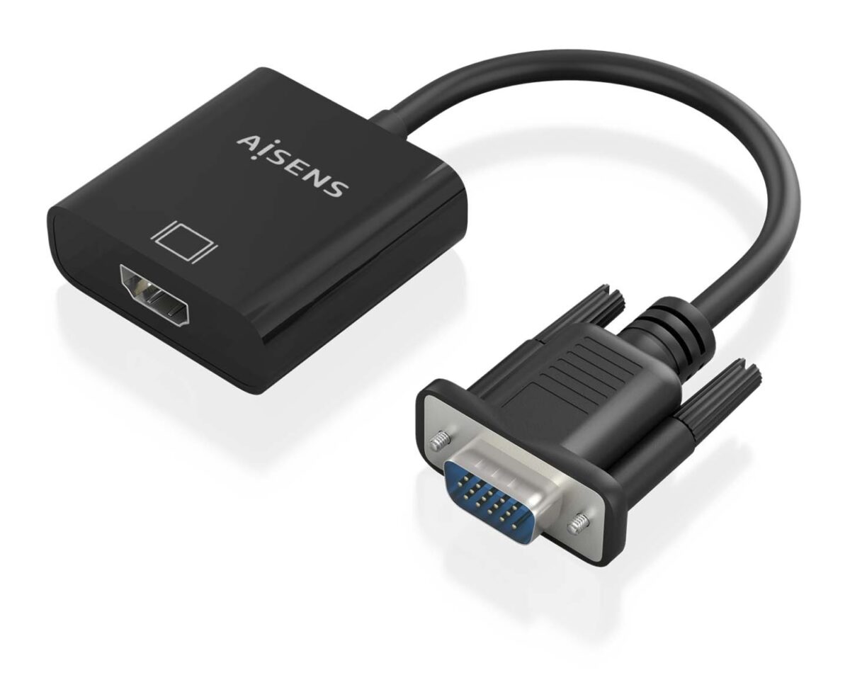 Alternative view of Conversor AISENS VGA/M a HDMI/3.5mm/mUSB/H (A115-0873)