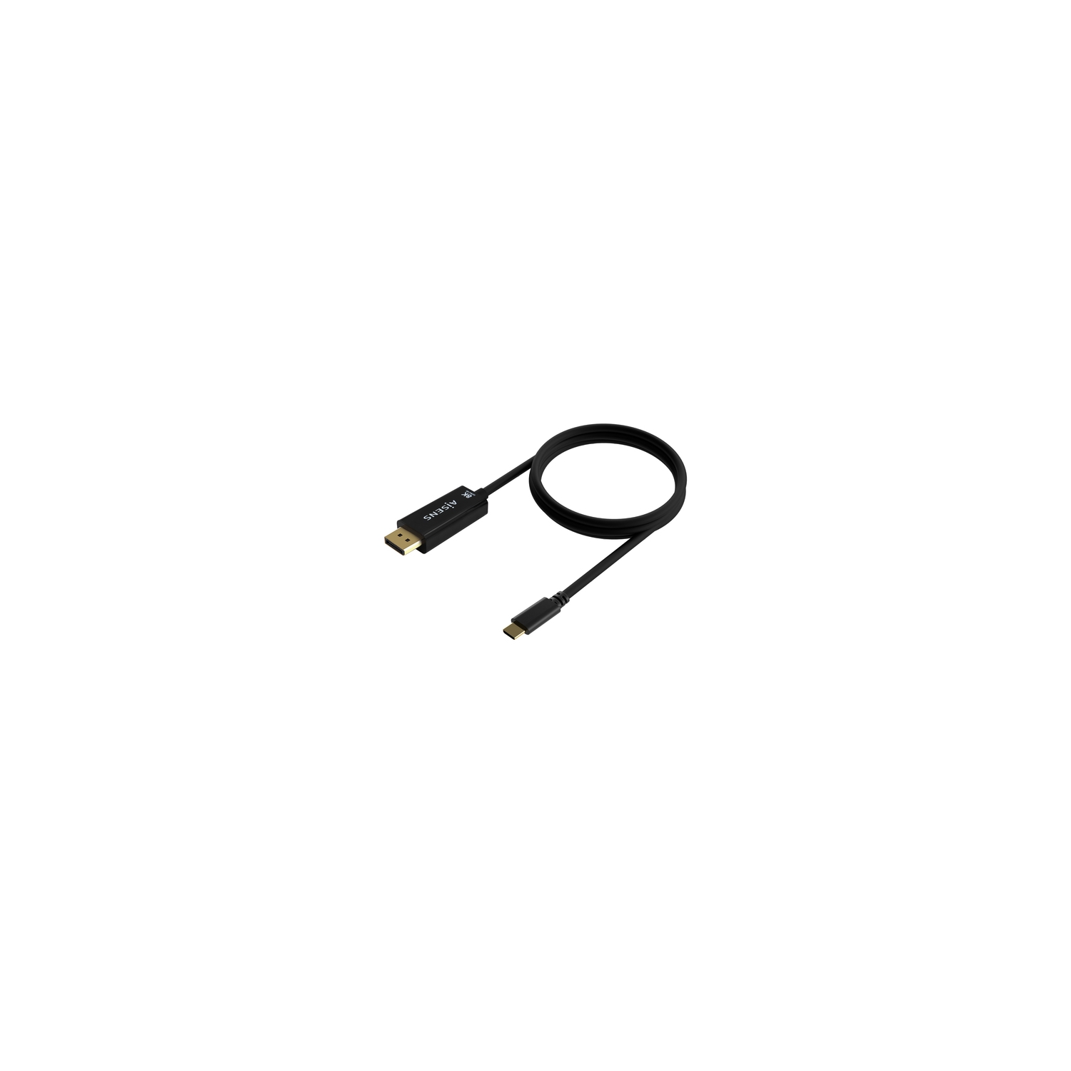 Cable AISENS USB-C/M a DP/M 0.8m Negro (A109-0688) - Imagen 3