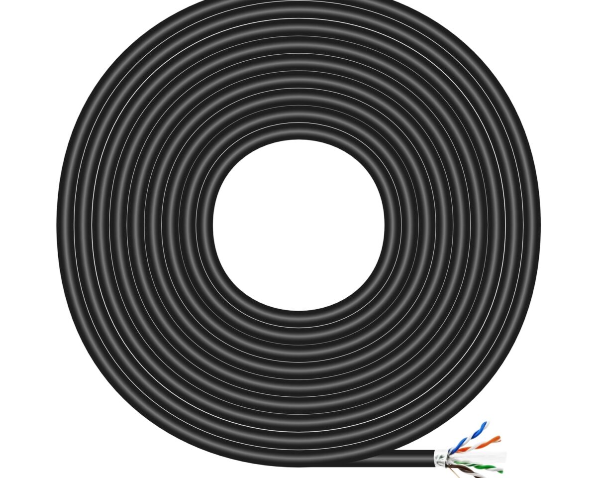 Alternative view of Cable AISENS RJ45 Cat.6 FTP Ext 100m Negro (A135-0673)