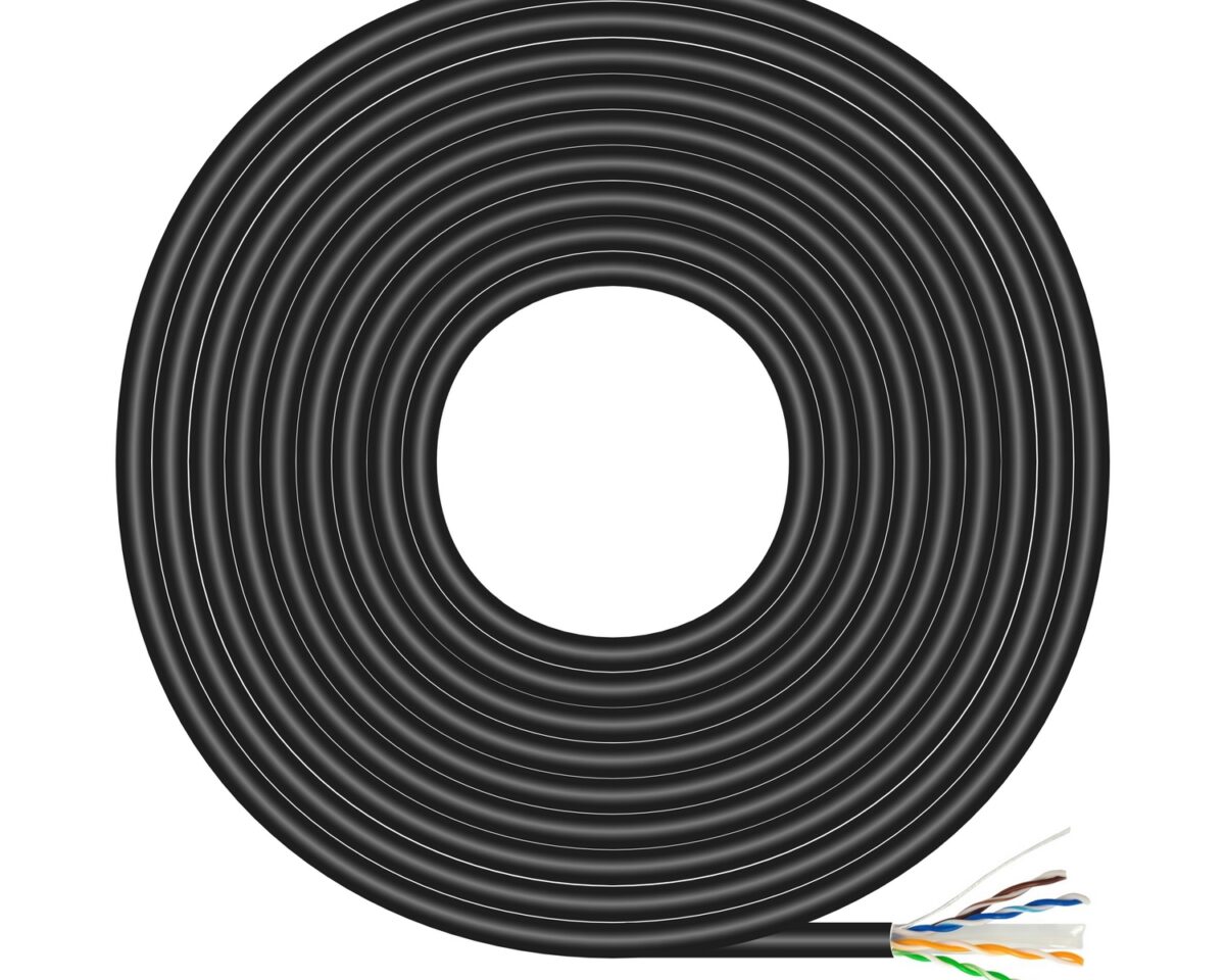 Alternative view of Cable AISENS RJ45 Cat.6 UTP Ext 100m Negro (A135-0675)