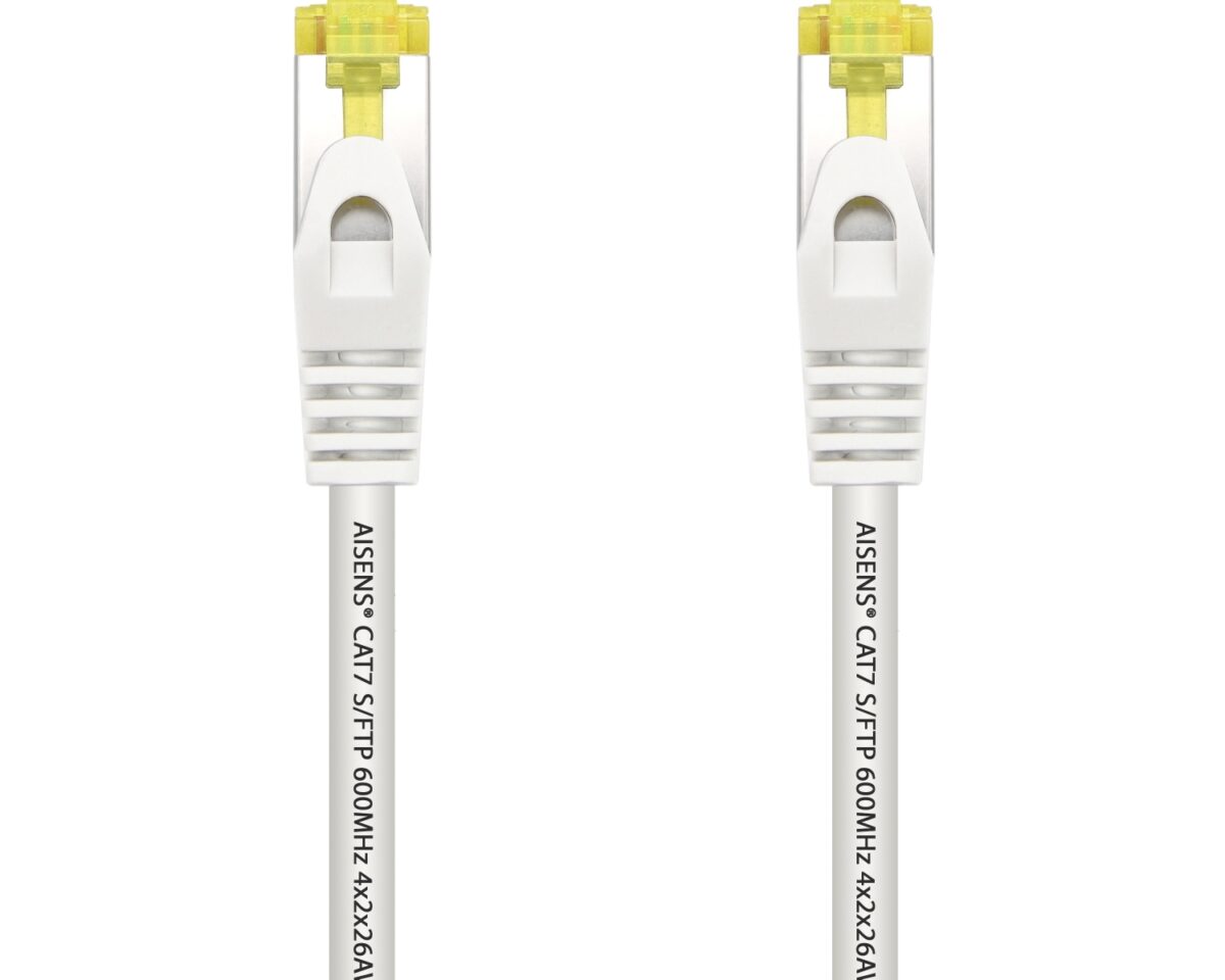 Alternative view of Latiguillo AISENS RJ45 Cat7 SFTP 25cm Blanco(A146-0488)