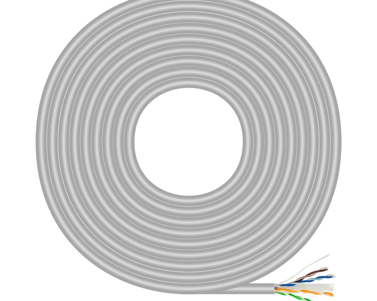 Alternative view of Cable AISENS RJ45 Cat.6 CCA UTP 100m Gris (A135-0660)