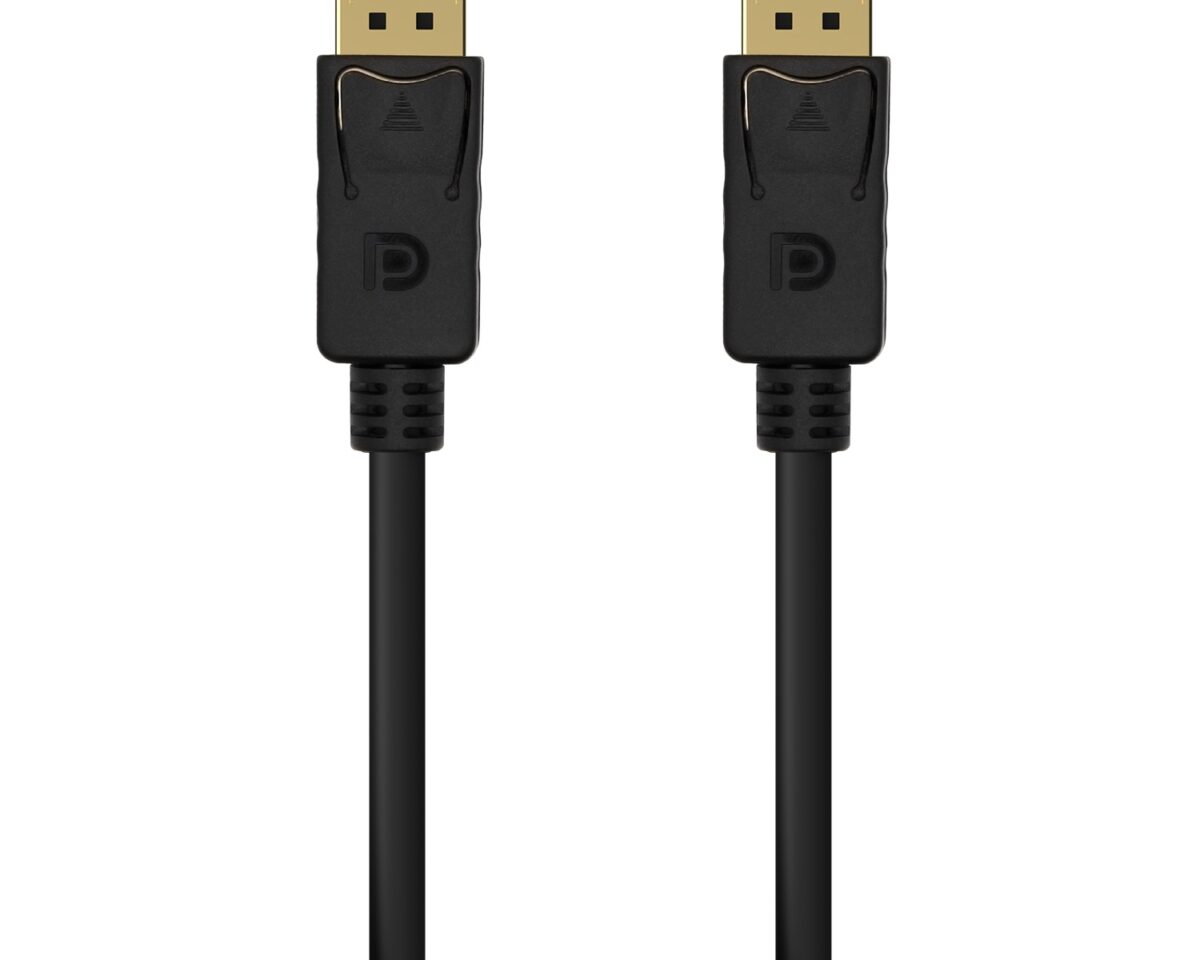Alternative view of Cable AISENS DP/M a DP/M 1.5m Negro (A124-0549)
