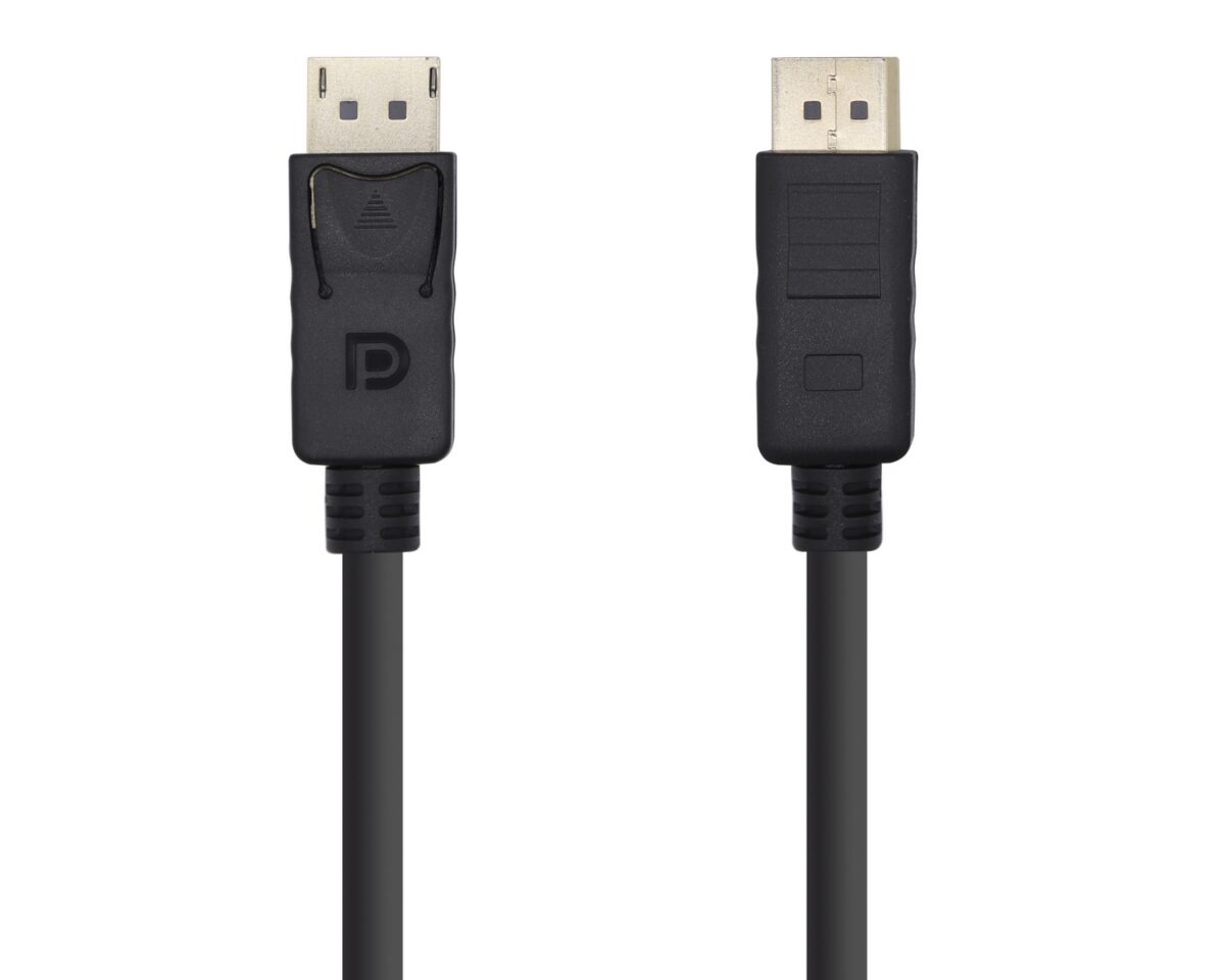 Alternative view of Cable AISENS DP/M a DP/M 10m Negro (A124-0388)