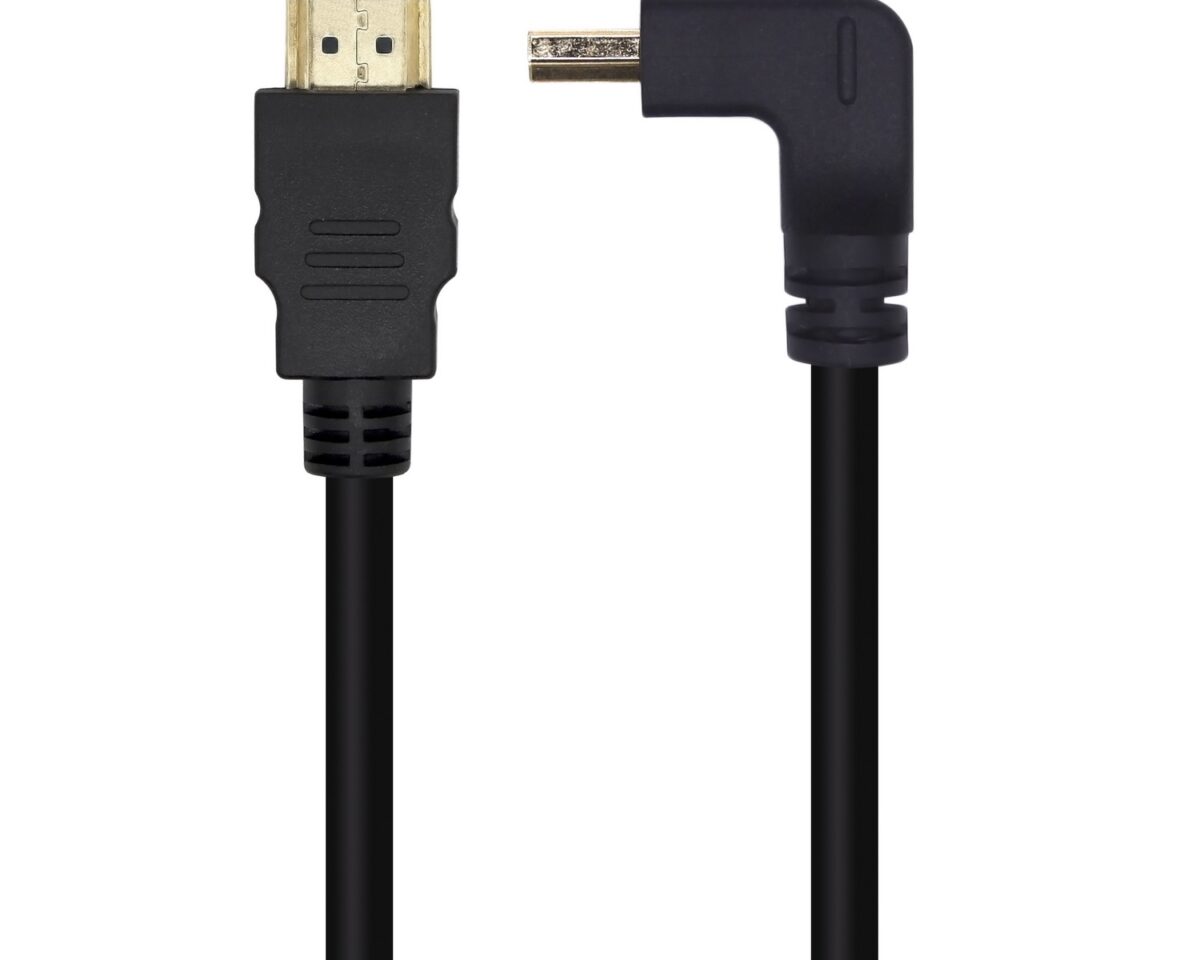 Alternative view of Cable AISENS HDMI A/M a HDMI A/M 2m Negro (A120-0457)