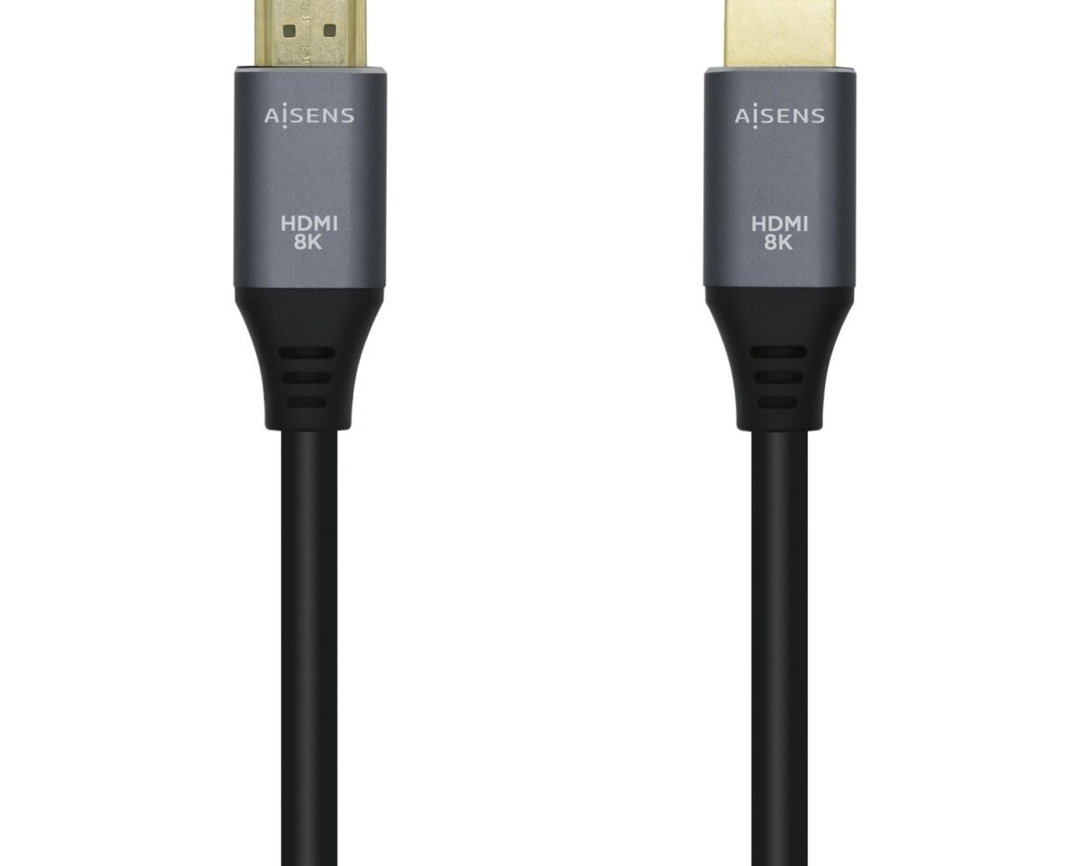 Alternative view of Cable AISENS HDMI/M a HDMI/M 1m Gris/Negro (A150-0426)