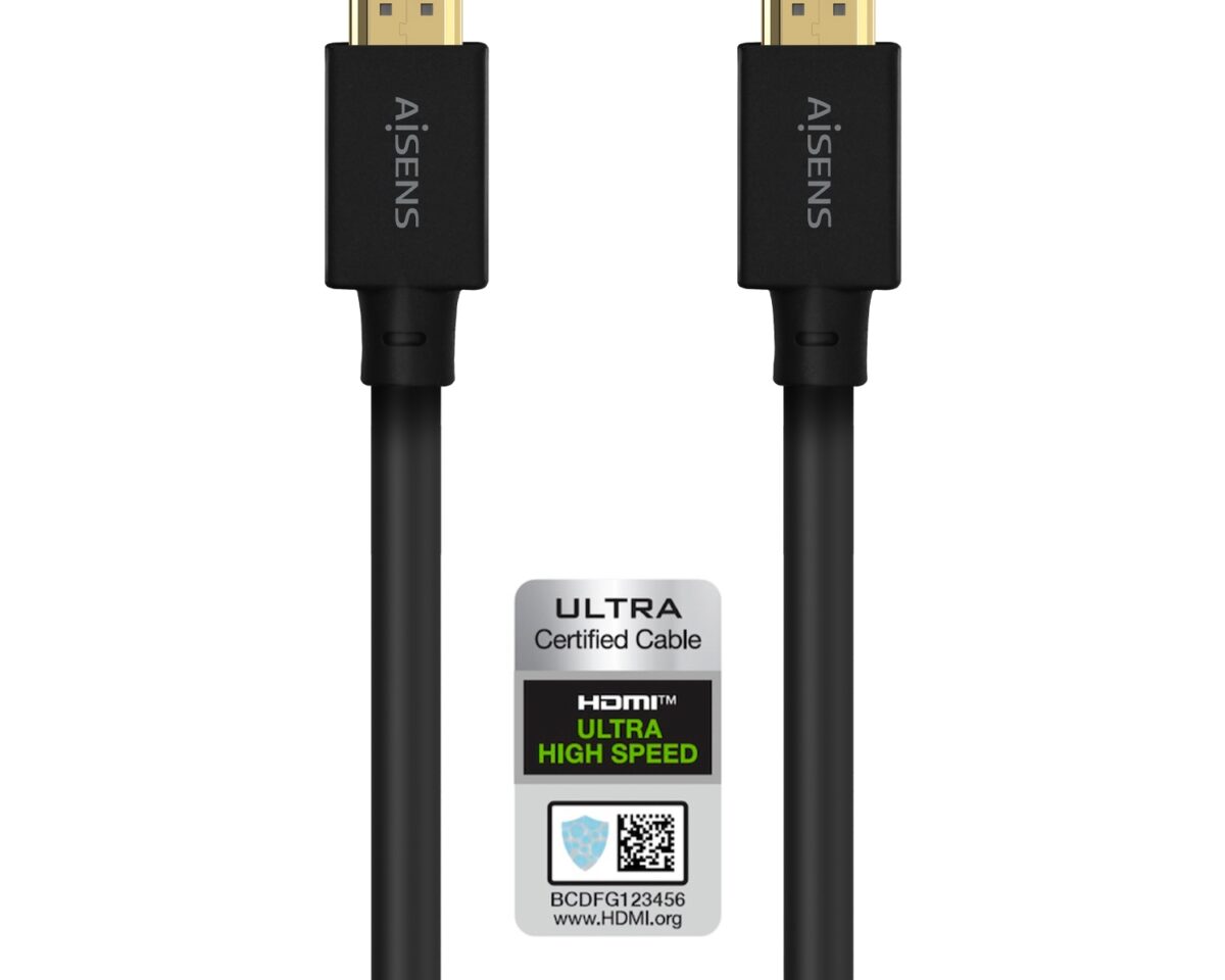 Alternative view of Cable AISENS HDMI A/M a HDMI A/M 5m Negro (A150-0680)