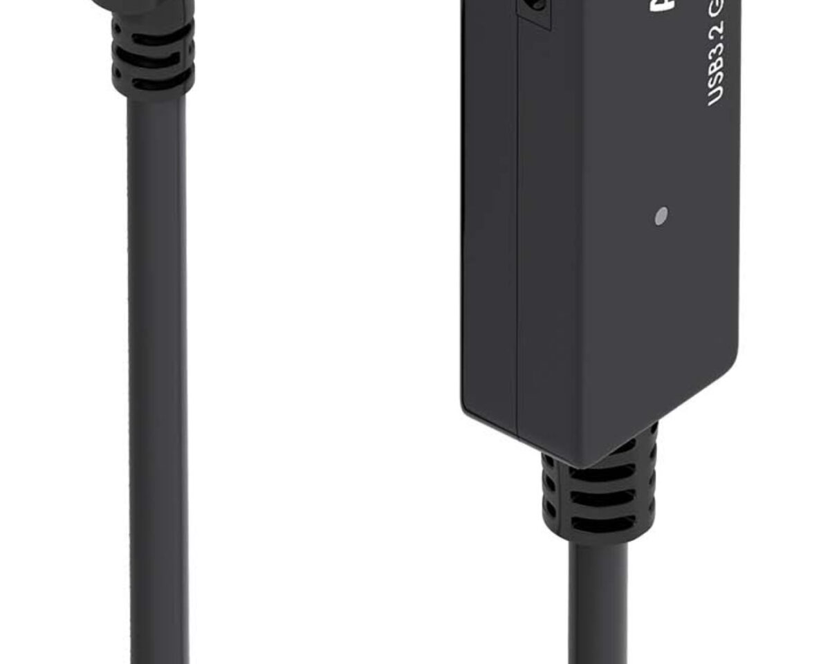 Alternative view of Cable AISENS USB-C/M a USB-C/H 10m Negro (A107-0870)