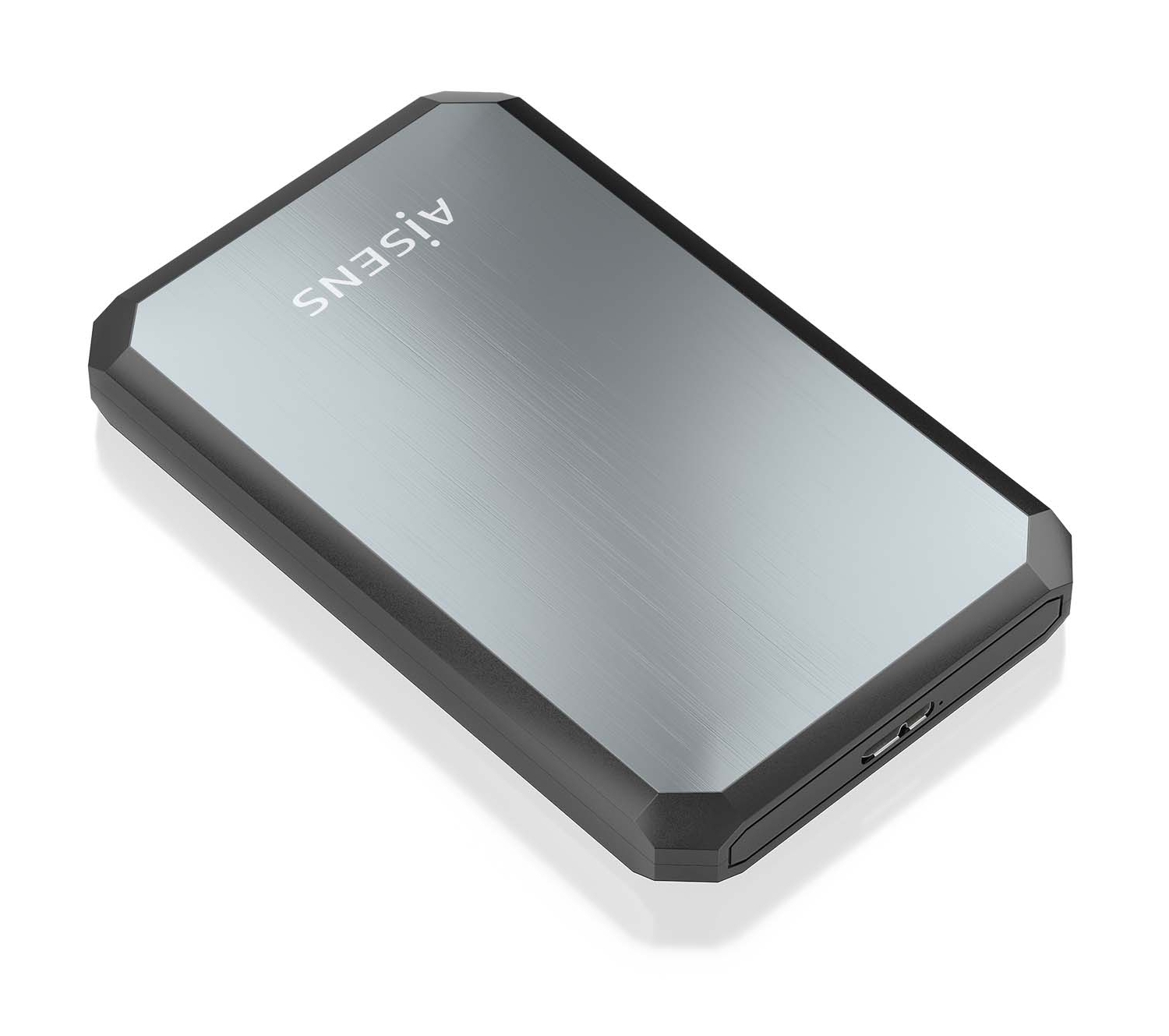 Caja AISENS HDD/SSD 2.5" mUSB USB Negra/Gris(ASE-2529B) - Imagen 2