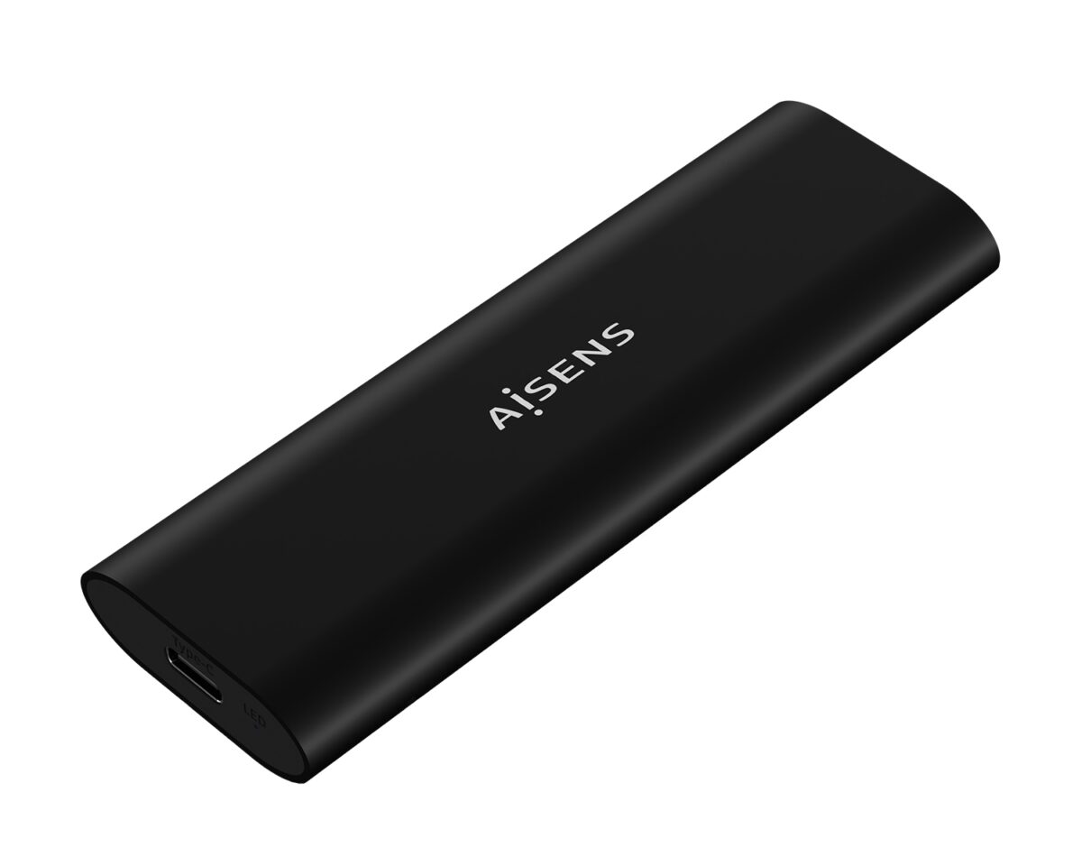 Alternative view of Caja AISENS SSD M.2/SATA USB-C 3.1 Negra (ASM2-014B)