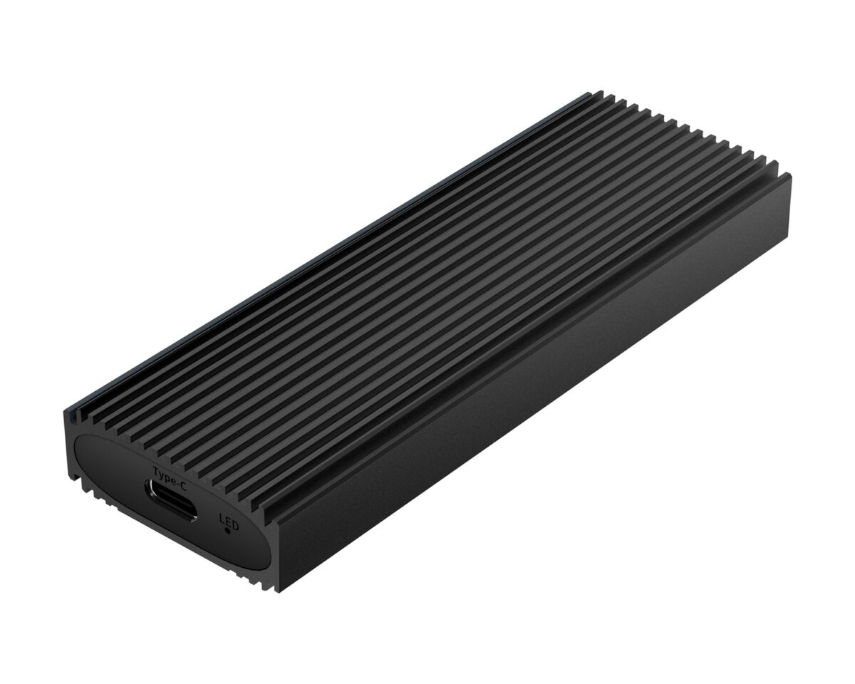 Alternative view of Caja AISENS SSD M.2 NVMe USB-C 3.1 Negra (ASM2-022B)