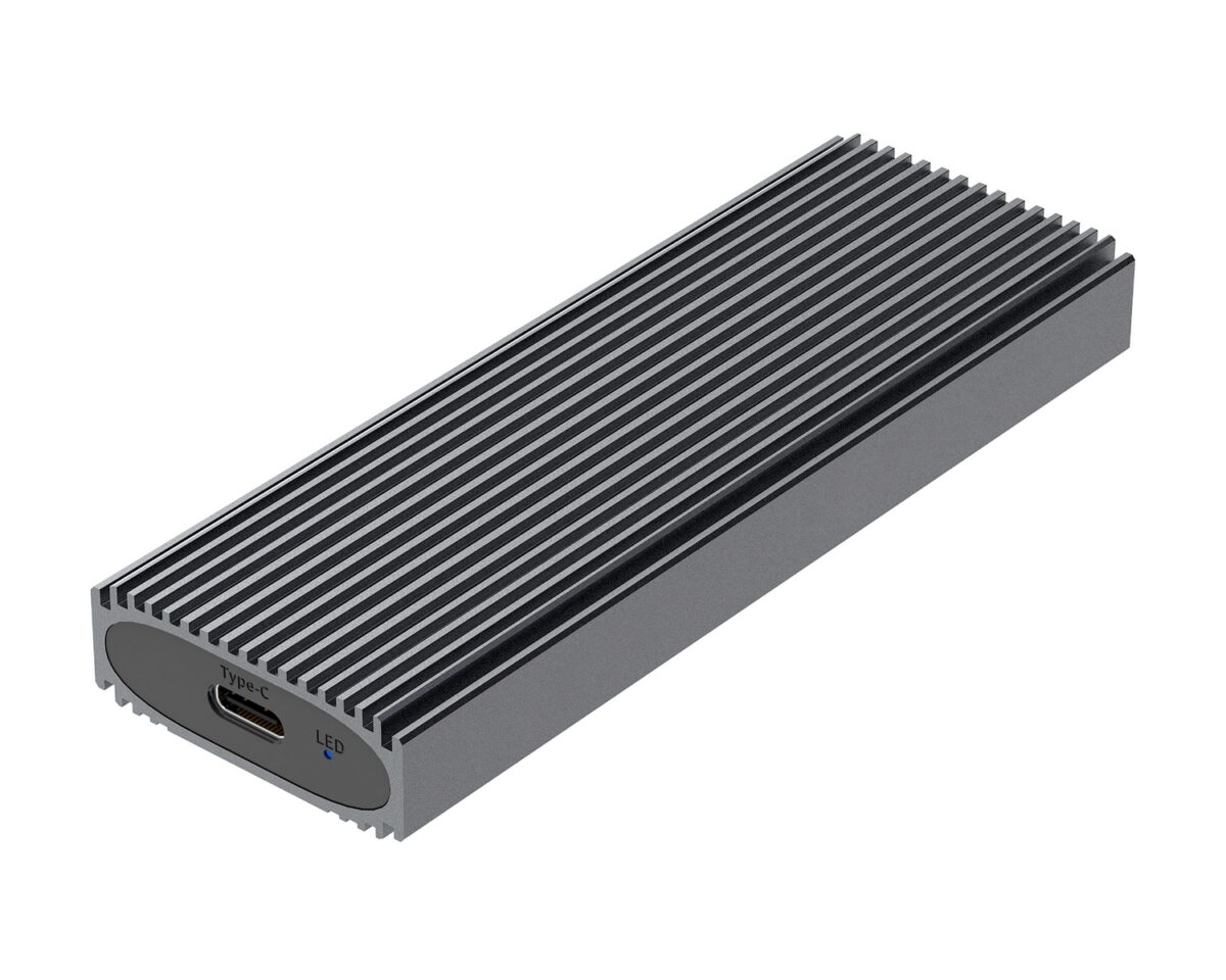Alternative view of Caja AISENS SSD M.2 NVMe USB-C 3.1 Gris (ASM2-023GR)