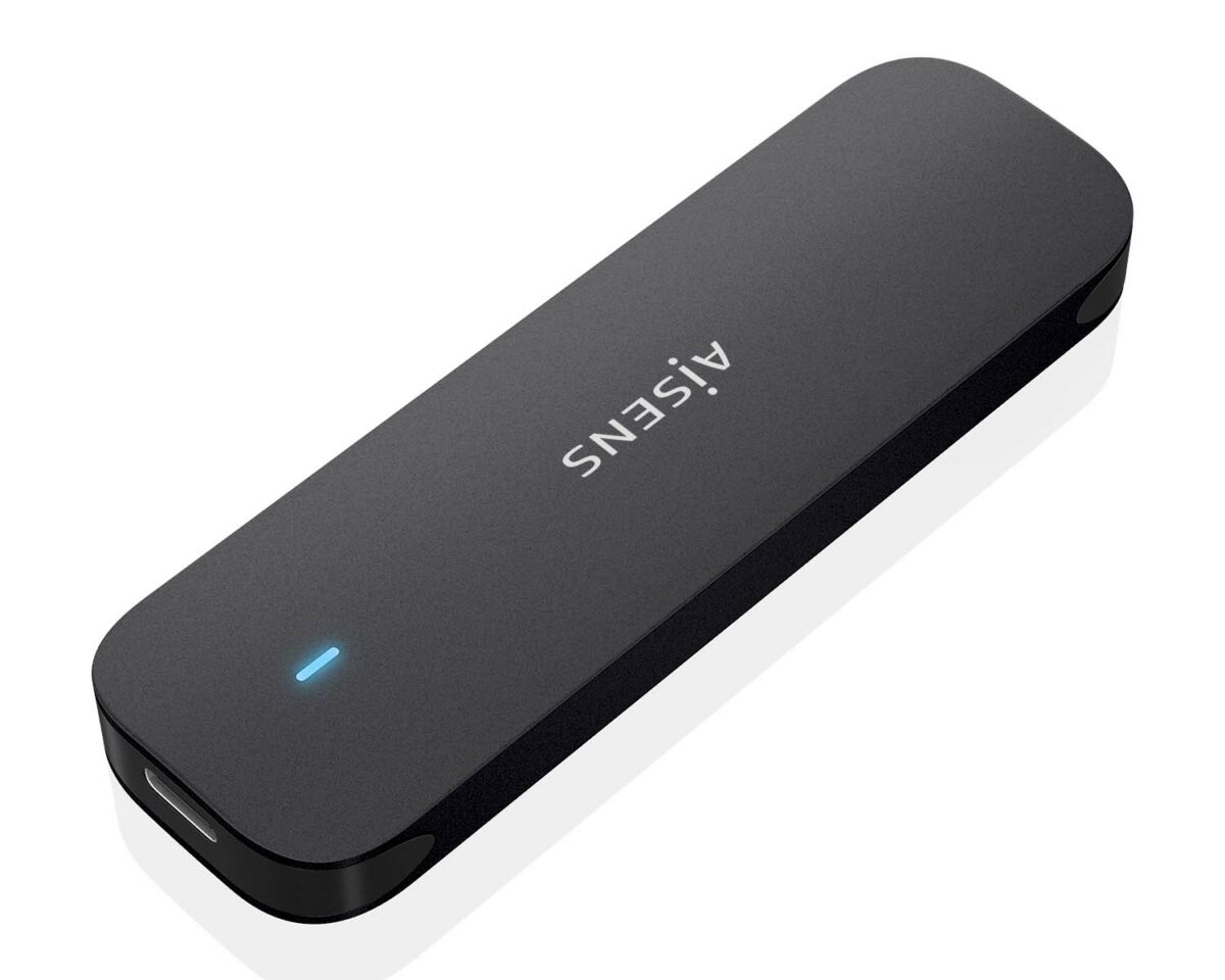 Alternative view of Caja SSD AISENS M.2 USB-C 3.1 Negro (ASM2-024B)