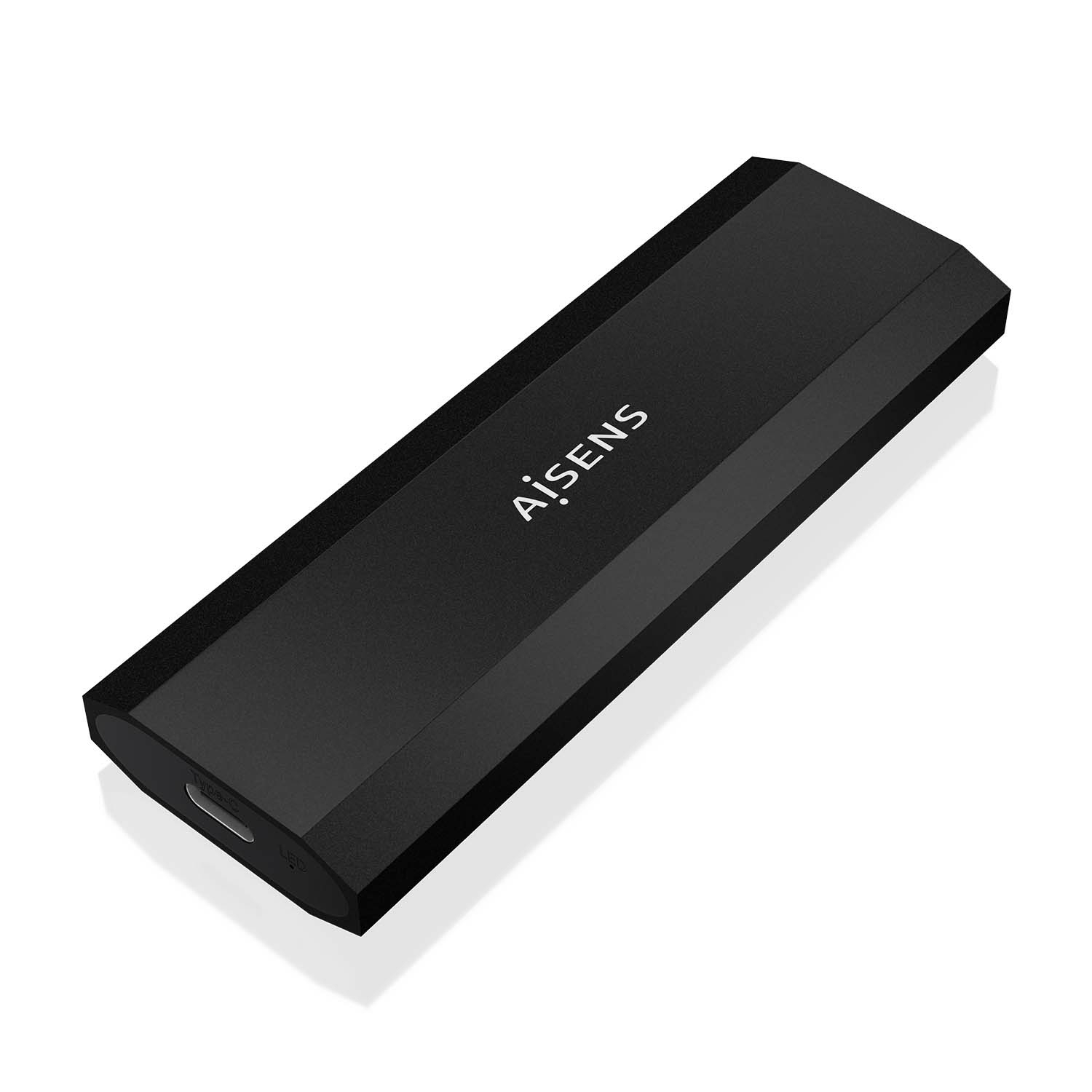 Caja AISENS SSD M.2/NVMe USB-C 3.1 Negra (ASM2-028B) - Imagen 2