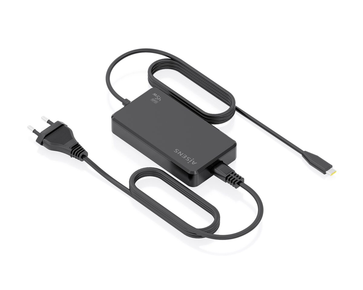 Alternative view of Cargador Sobremesa AISENS 45W USB-C (ASCH-1PD45D067-BK)