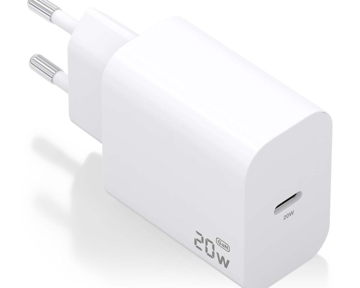 Alternative view of Cargador de Pared AISENS 1xUSB-C 20W Blanco (A110-0938)