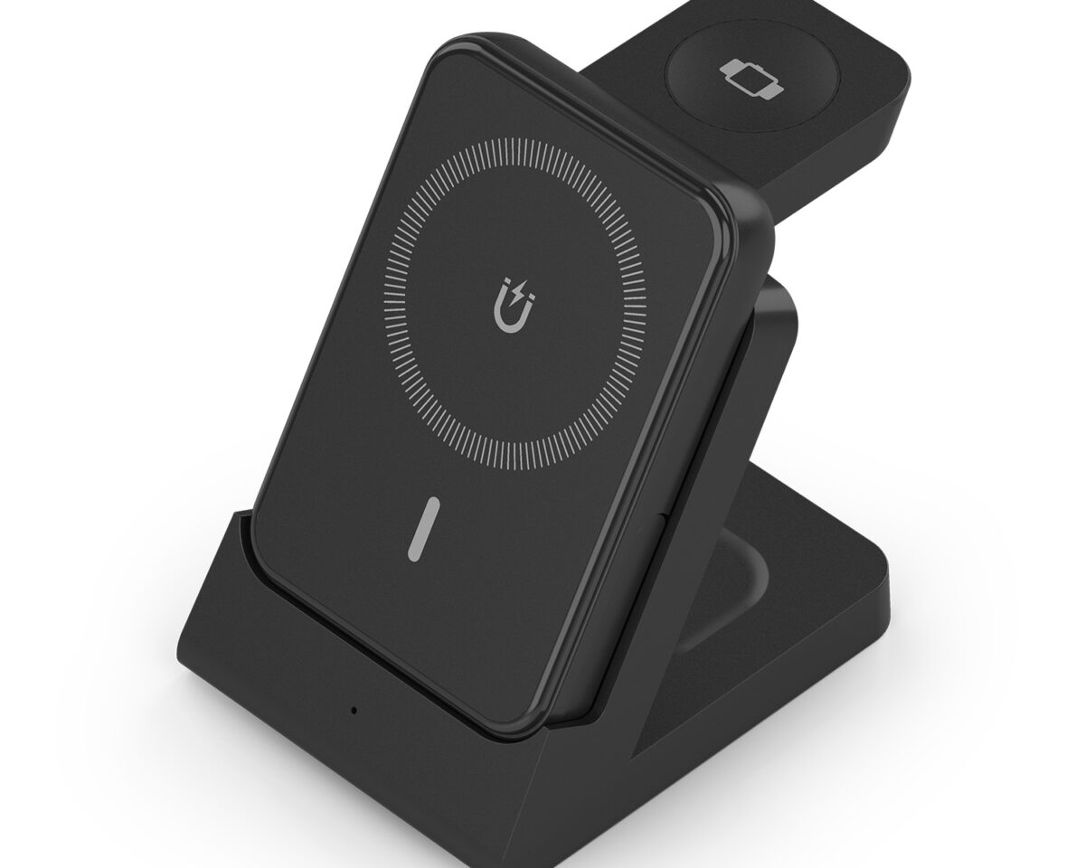 Alternative view of Cargador AISENS Qi Inalámbrico Negro(ASCH-15W4WC064-BK)