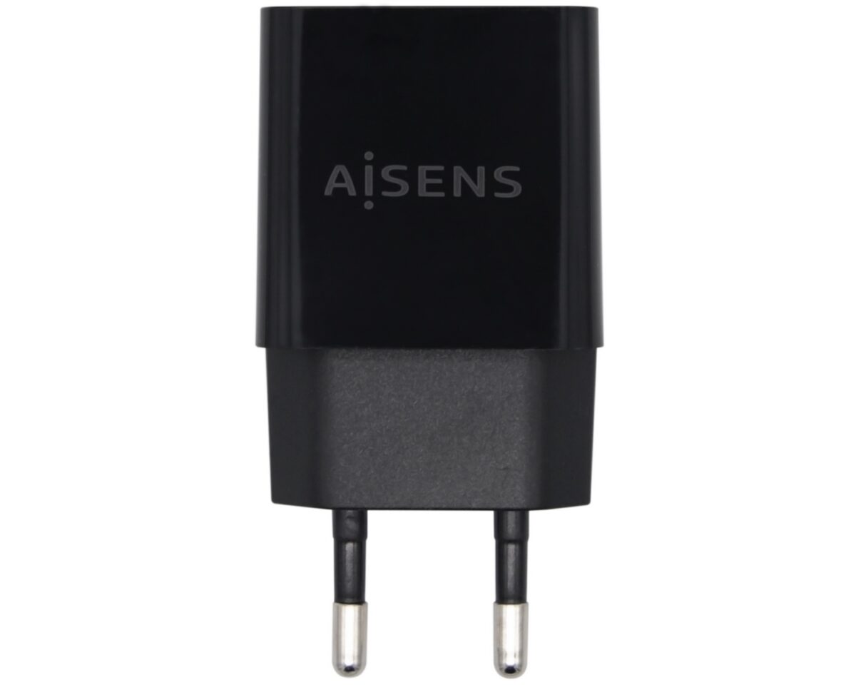 Alternative view of Cargador de Pared AISENS 10W 1xUSB-A Negro (A110-0527)