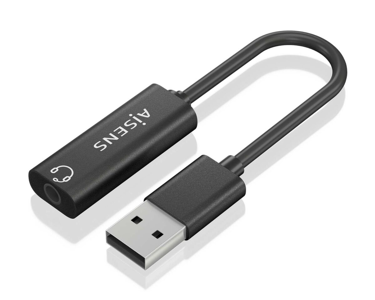 Alternative view of Tarjeta de Sonido AISENS USB/M-3.5mm/H (A106-0770)