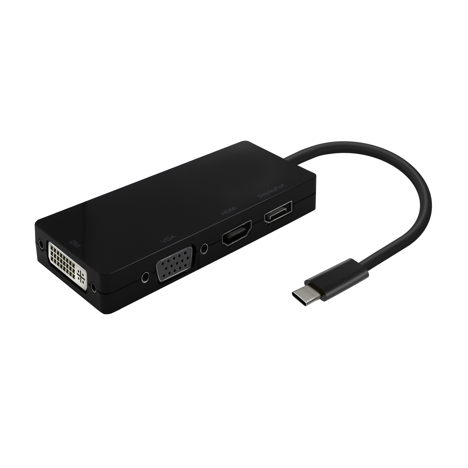 Adaptador AISENS USB-C a HDMI/VGA/DVI/DP (A109-0679) - Imagen 2