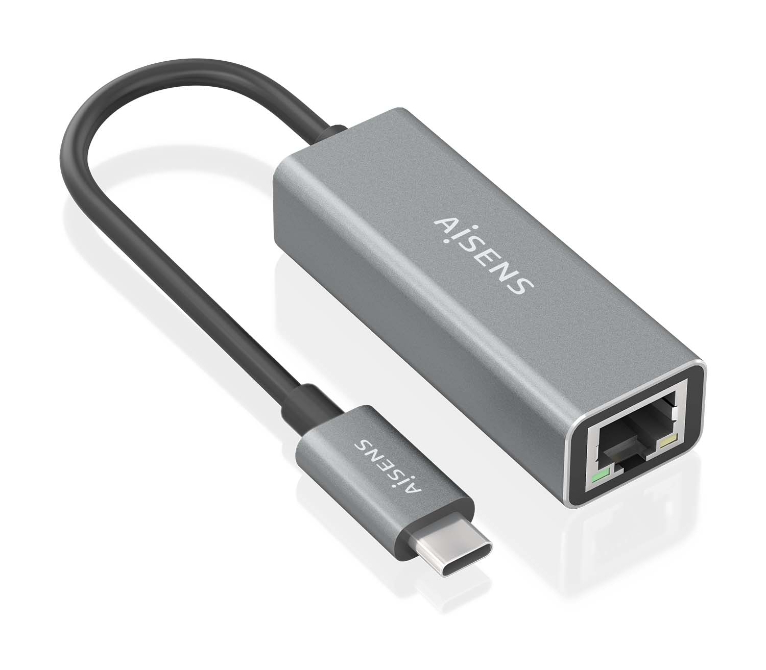 Adaptador AISENS USB-C 3.1 a Ethernet Gbit (A106-0898) - Imagen 2
