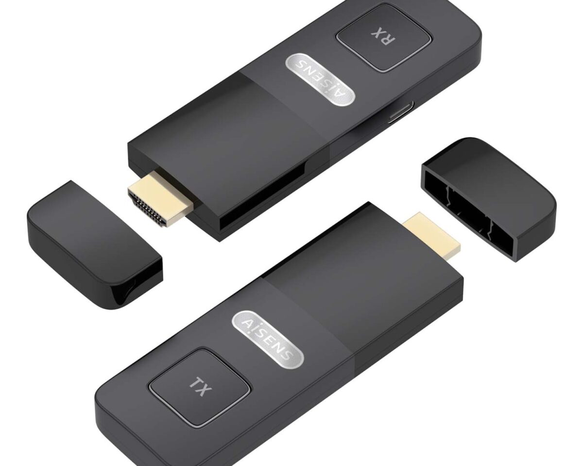 Alternative view of Adaptador AISENS Inalámbrico HDMI (ASWL-H2K30M001-BK)
