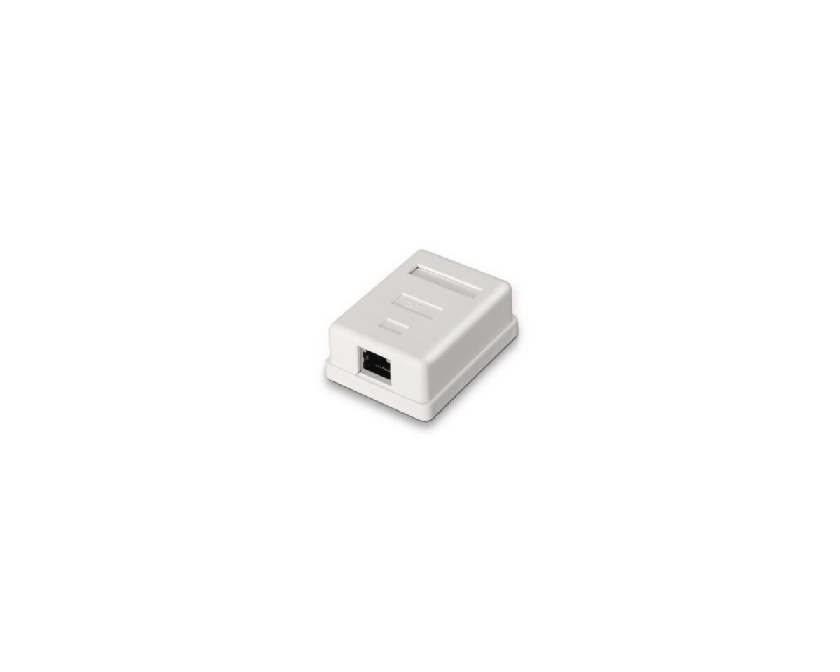 Alternative view of Roseta AISENS RJ45 Cat6 FTP 1 Toma Blanca (A139-0303)