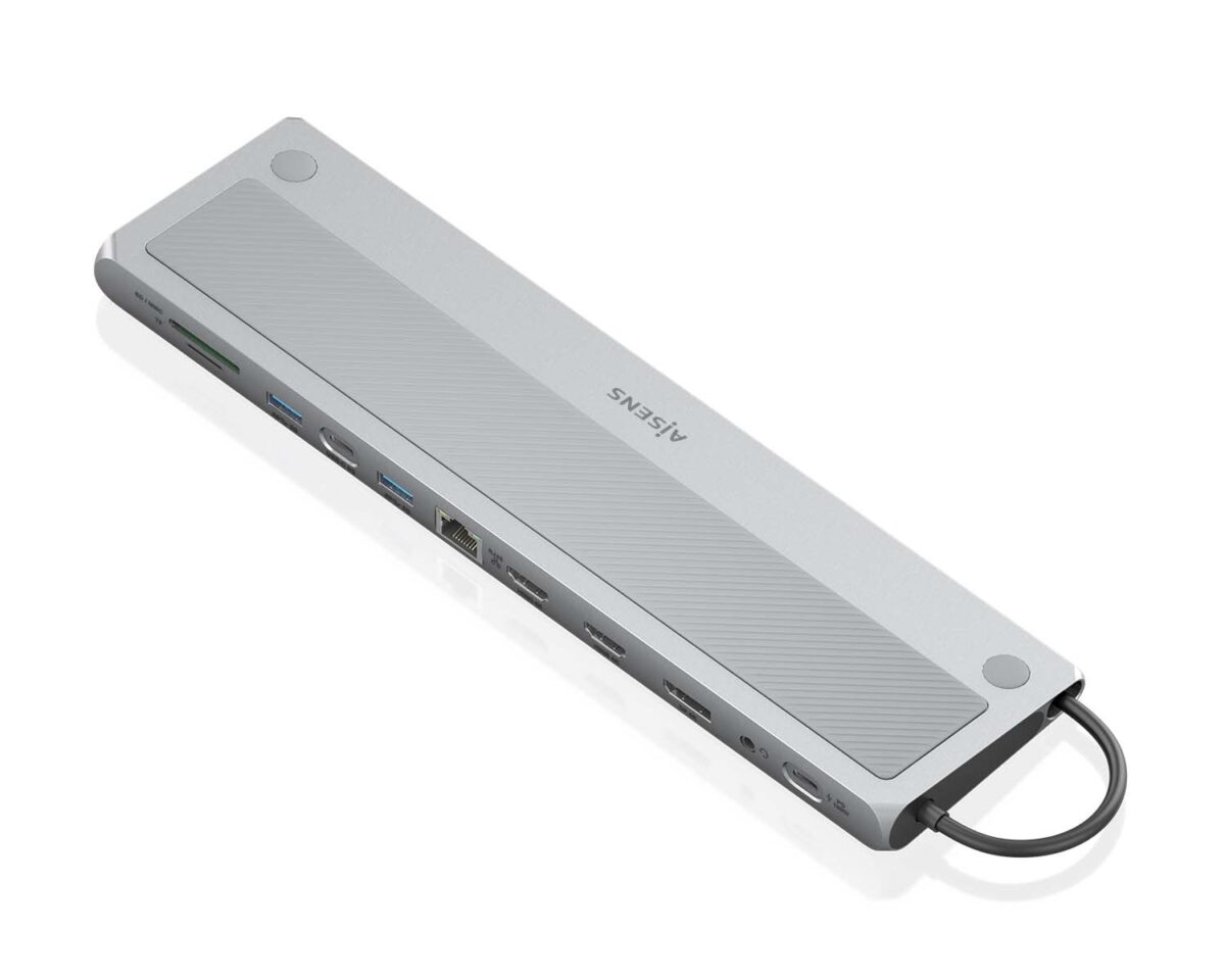 Alternative view of Docking AISENS USB-C 4K UHD Gris (ASUC-12P020-GR)