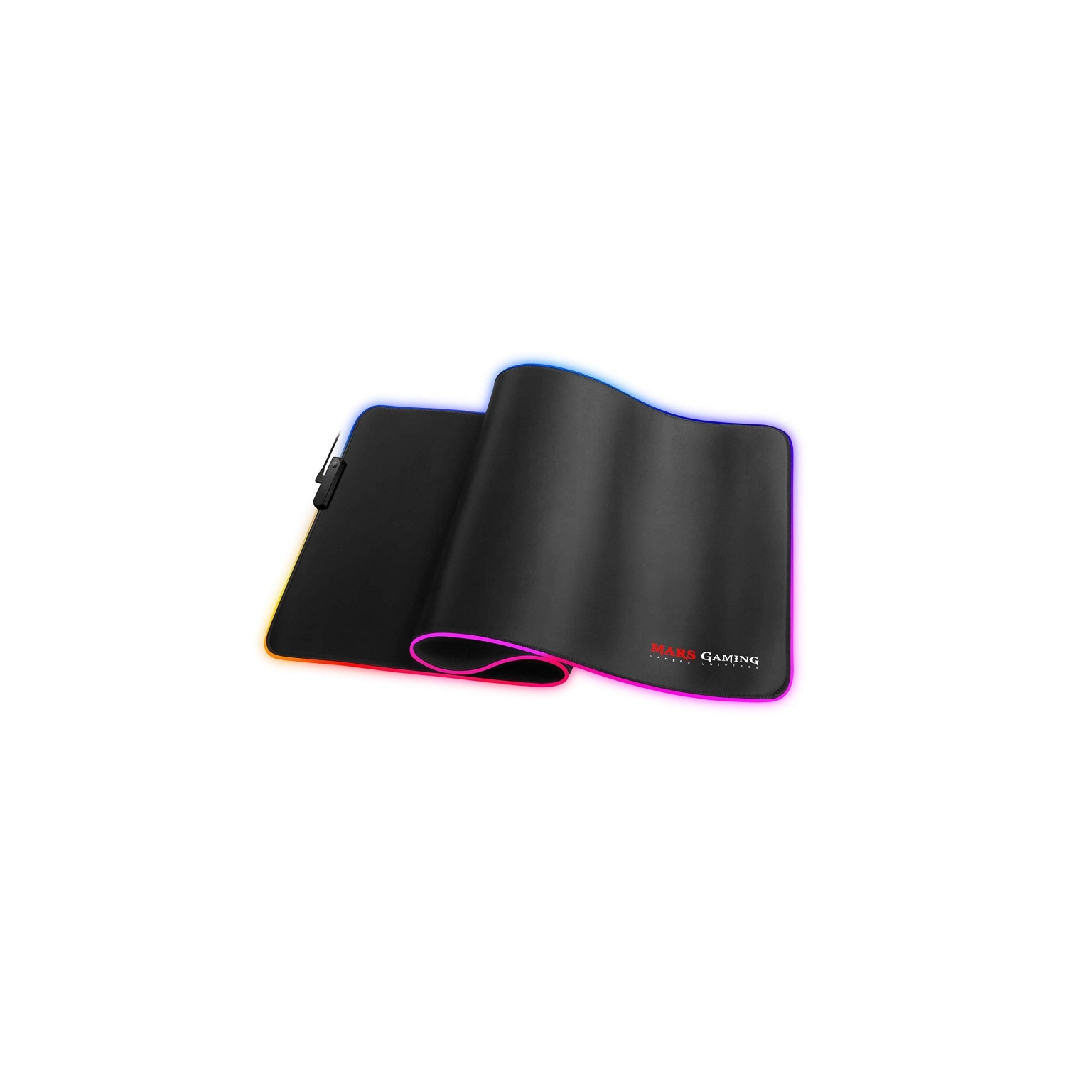 Alfombrilla Mars Gaming XXL RGB 2xUSB 2.0 (MMPRGB2) - Imagen 3