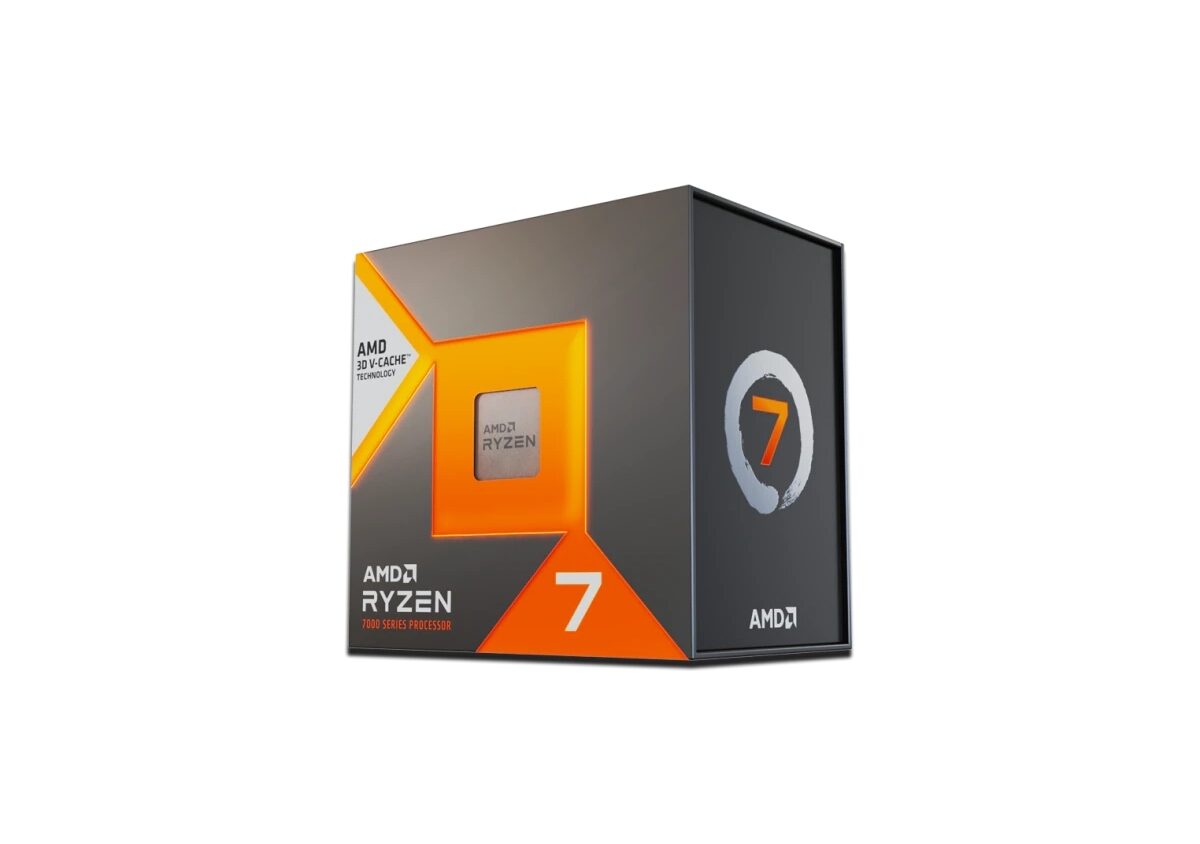 Alternative view of CPU AMD Ryzen 7-7800X3D AM5 4.2GHz (100-100000910WOF)