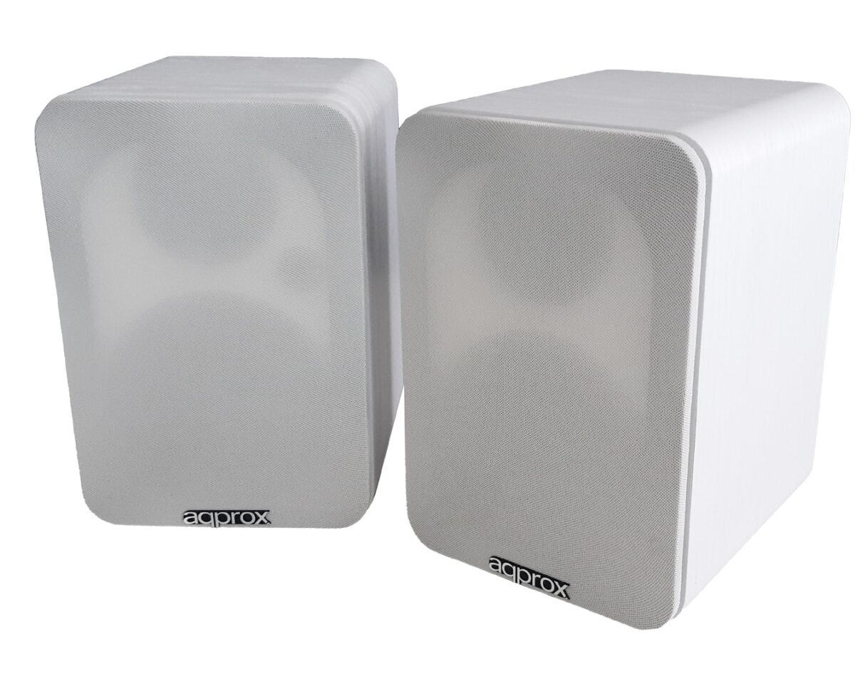 Alternative view of Altavoces Approx 60W Bluetooth USB Blancos (APPSPK02WH)