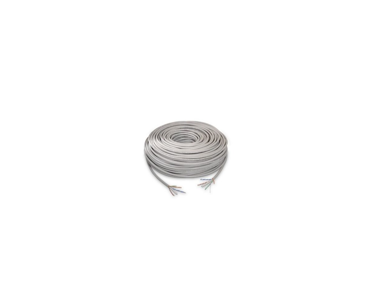 Alternative view of Cable AISENS RJ45 Cat.6 UTP AWG24 100m Gris (A135-0261)