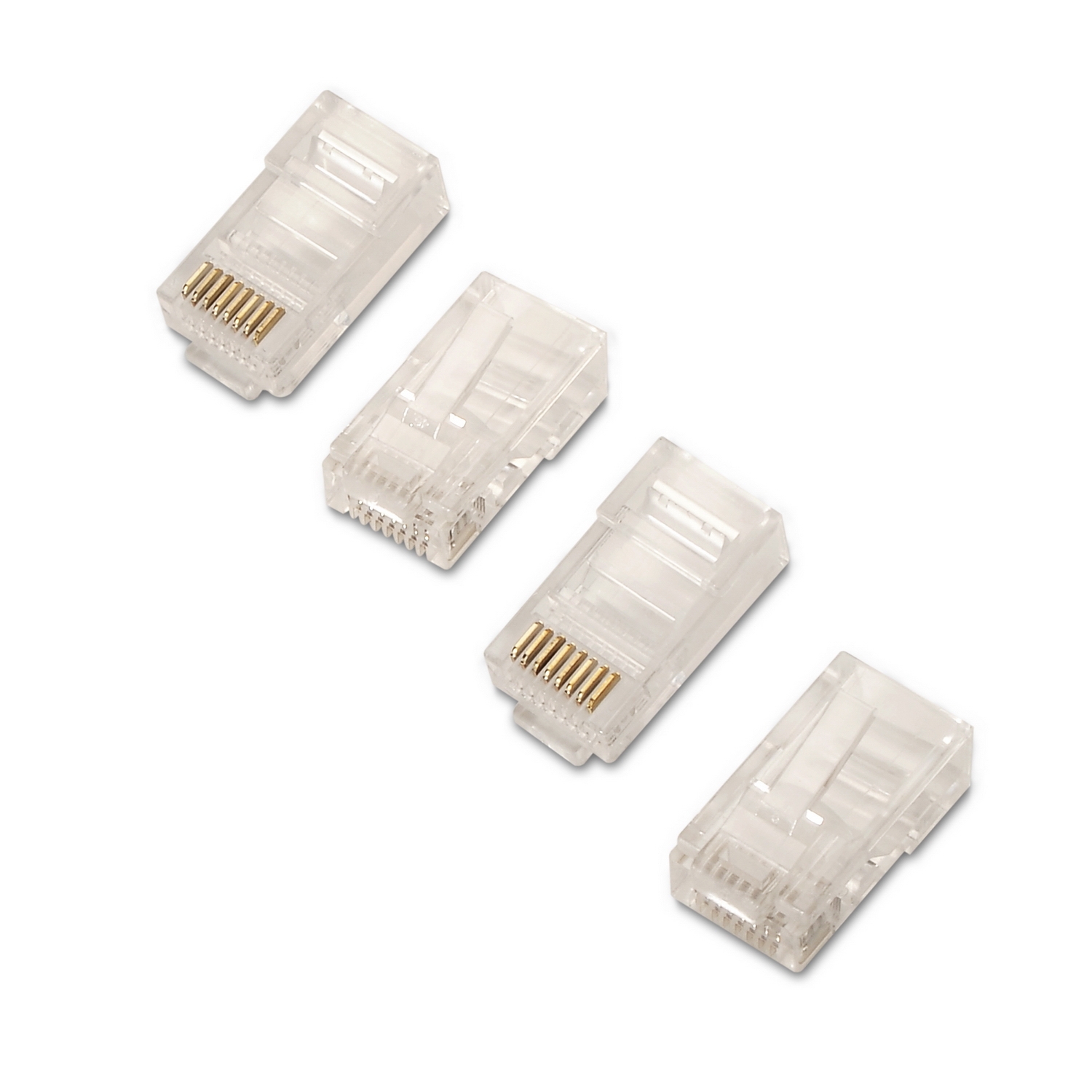 Conector AISENS RJ45 8 Hilos Cat.5e 100 Un (A138-0292) - Imagen 2